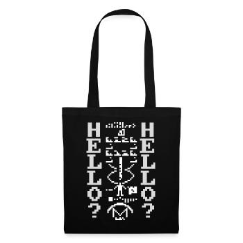 Arecibo Message, Radio Frequency Message Space - Tote Bag - black - Front
