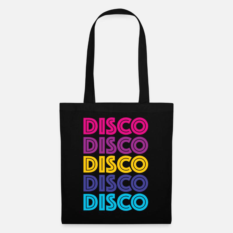 Disco Disco Disco - Sac en tissu - noir