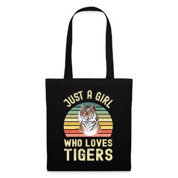 Tiger - Tote Bag - black - Front