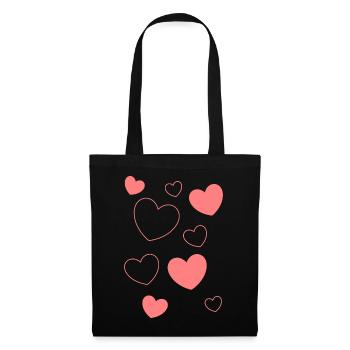 Cadeau pour la fête des mères : Idée de cadeau pour la fête des mères - Sac en tissu - noir - Devant