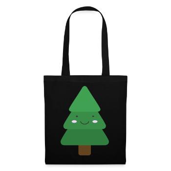 Cute fir - Tote Bag - black - Front