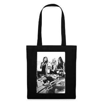 NRNF Money Collect Bank Robbery Scene Shooting Photo - Sac en tissu - noir - Devant
