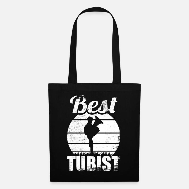 Bester Tubist - Stoffbeutel - Schwarz