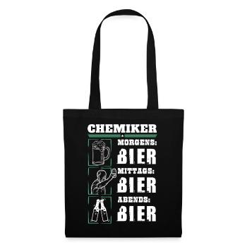 My daily routine as a chemist - Tote Bag - black - Front