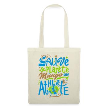 Sauve la Planète - Sac en tissu - nature - Devant