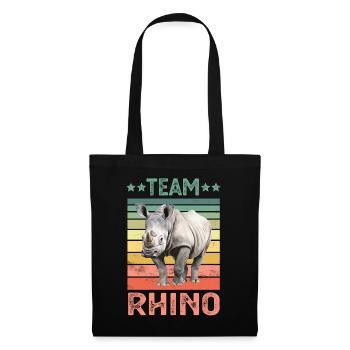 Rhinoceros - Tote Bag - black - Front