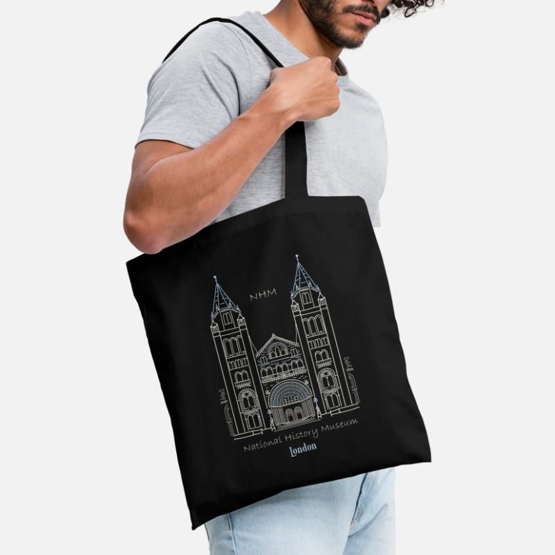 Londres, Musée d’histoire naturelle NHM, Dessin, Royaume-Uni Sac en tissu