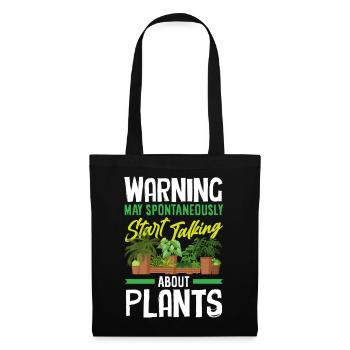 Garten- Und Pflanzenliebhaber Geschenke - Stoffbeutel - Schwarz - Vorne