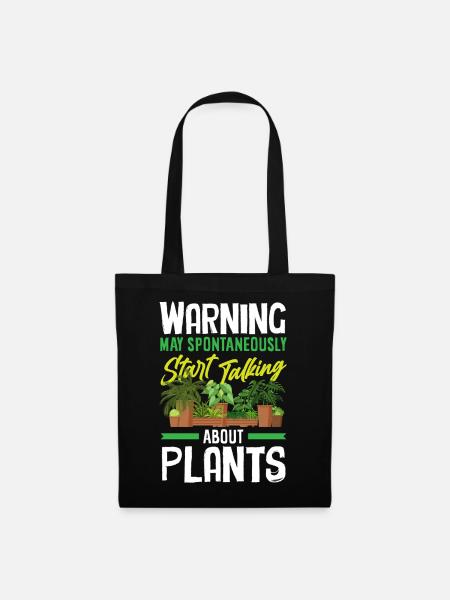Garten- Und Pflanzenliebhaber Geschenke - Stoffbeutel - Schwarz