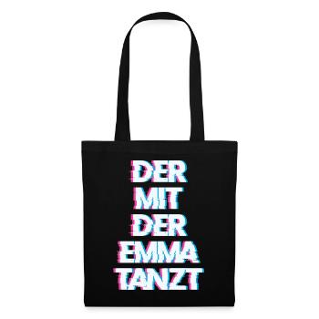 Hardtekk Tekk - Sac en tissu - noir - Devant