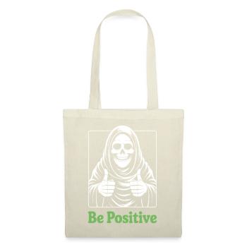 Be Positive Grim Reaper - Stoffbeutel - Natur - Vorne