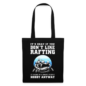 Rafting Kayaking Kayaking Paddle Boat - Tote Bag - black - Front