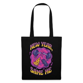 Nouvelle année, la même moi - Sac en tissu - noir - Devant