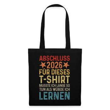 Graduation 2026 - Tote Bag - black - Front