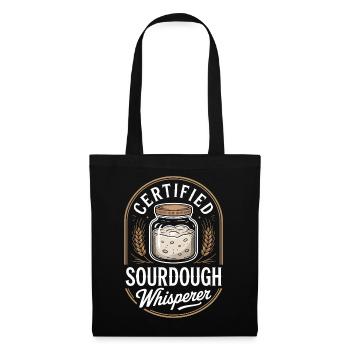 Certified Sourdough Whisperer - Tote Bag - black - Front