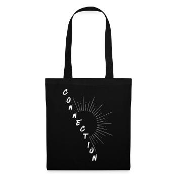 CONNECTION – Universal Energy - Tote Bag - black - Front