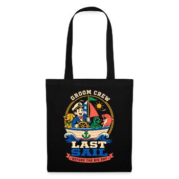 Last sailing trip before the wedding - Tote Bag - black - Front