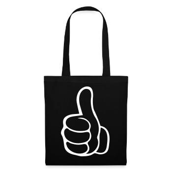like hand - Tote Bag - black - Front