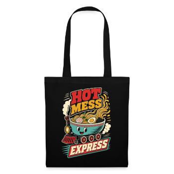Hot Mess Express Ramen Train - Tote Bag - black - Front