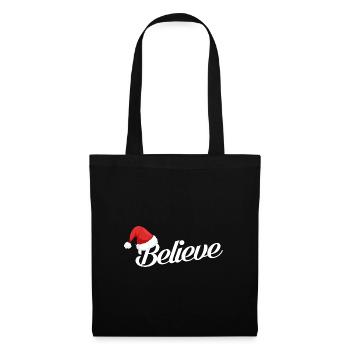 Believe in Christmas Believe Santa - Tote Bag - black - Front