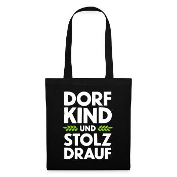 VILLAGE CHILD AND PROUD DRAUF - Tote Bag - black - Front