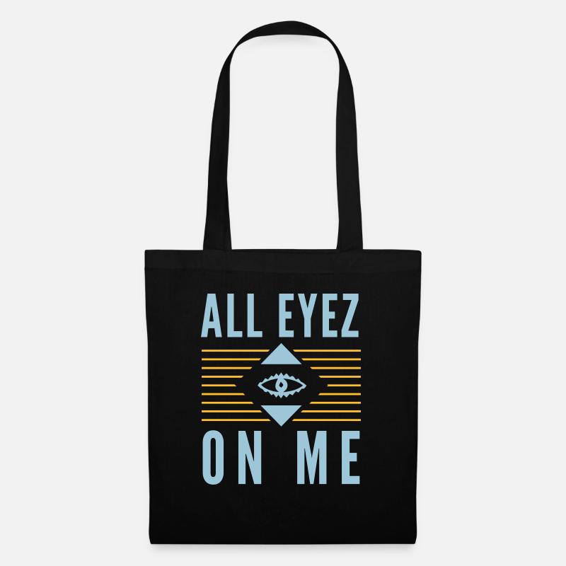 All Eyez on Me 2Pac - Stoffbeutel - Schwarz
