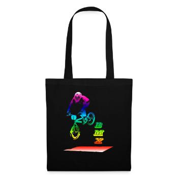 bmx - Stoffbeutel - Schwarz - Vorne