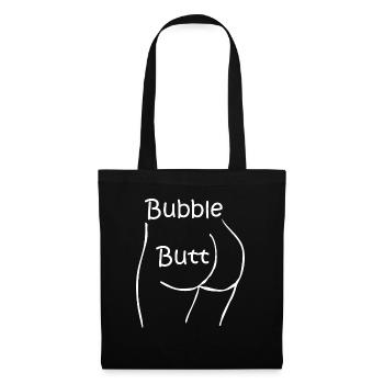 Bubble butt - Stoffbeutel - Schwarz - Vorne