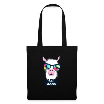 Lama - Tote Bag - black - Front