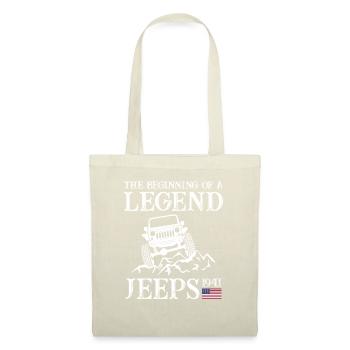 Jeeps Légende - Sac en tissu - nature - Devant