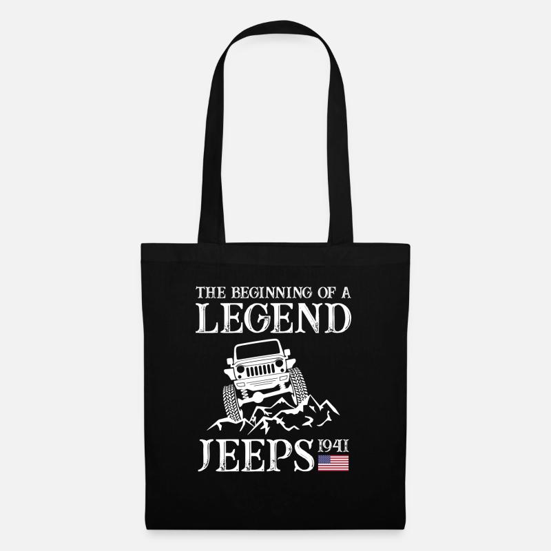 Jeeps Legend - Stoffbeutel - Schwarz