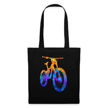 VTT VTT VTT Descente - Sac en tissu - noir - Devant