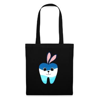 Ostern - Stoffbeutel - Schwarz - Vorne