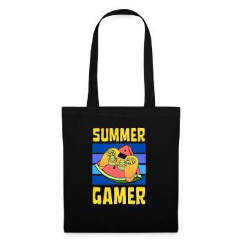 SUMMER GAMER JEU VIDÉO ESPORTS - Sac en tissu - noir - Devant