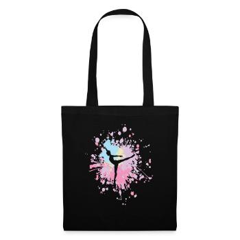 Dansez avec Passion Color Splash - Sac en tissu - noir - Devant