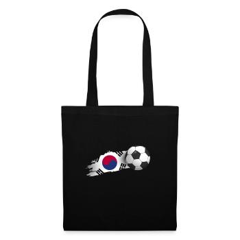 Cadeau de football en Corée du Sud - Sac en tissu - noir - Devant