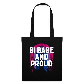 Bi Babe and Proud Bisexual Girlfriend Bi Pride - Tote Bag - black - Front