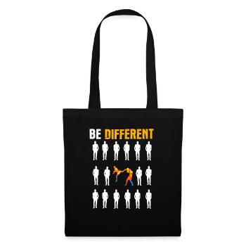Thai Boxing Kickboxing MMA Funny Saying - Tote Bag - black - Front