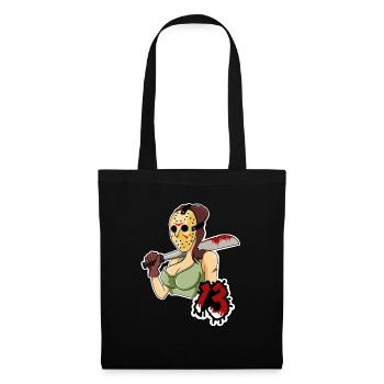 Lady 13 - Sac en tissu - noir - Devant