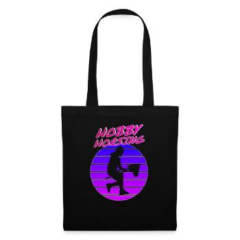 Hobby Horsing Riding Hobby cheval mignon cheval - Sac en tissu - noir - Devant