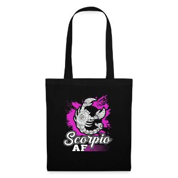 Scorpio Scorpio AF Sign Of Zodiac - Tote Bag - black - Front