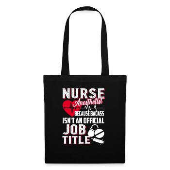 Nurse Anesthetist Nurse Anesthetist Job Title - Tote Bag - black - Front