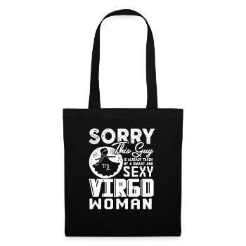 Virgo Taken By Smart And Sexy Virgo Woman - Tote Bag - black - Front