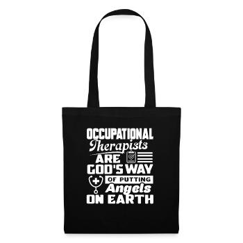 Occupational Therapists Angels - Tote Bag - black - Front