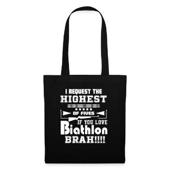 Biathlon Love Biathlon - Tote Bag - black - Front
