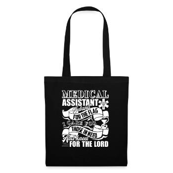 Medical Assistant I Stand For The Flag - Tote Bag - black - Front