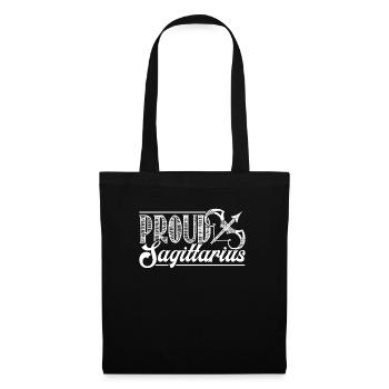Sagittarius Proud Sagittarius Sign Of Zodiac - Tote Bag - black - Front