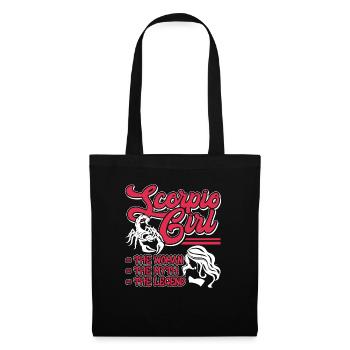 Scorpio Scorpio girl The Myth The Legend - Tote Bag - black - Front