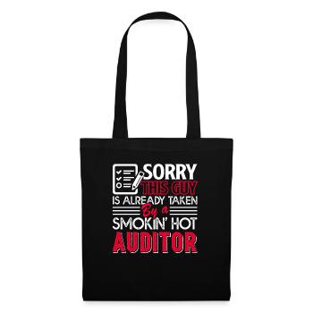 Auditor Taken By A Smoking Hot Auditor - Tote Bag - black - Front
