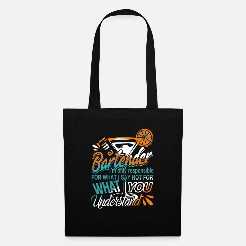 Bartender I'm A Bartender - Tote Bag - black